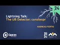 Lightning Talk The UB Detector constexpr - Andreas Fertig