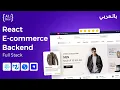 React E-commerce project with Backend full project Download
