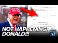 Trump SMACKED with EMERGENCY FILING He FEARED MOST