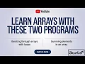 Iterating Through Arrays with Loops and Summing Elements in an array C Program College Coders