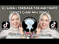 Lagu DJ SUDAH TERBIASA TANTE REMIX | DJ TANTE CULIK AKU DONG TREND TANTE HOLIC VIRAL TIKTOK 2025 