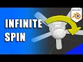 Rotate an Object FOREVER in Blender 3D Micro Tip