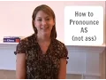 Download Lagu Learn to pronounce AS (not ASS) - American English Pronunciation Lesson #learnenglish #english