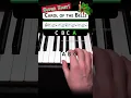 Download Lagu Carol of the Bells - anyone can play this! (Piano Tutorial) 🎄🎉🎹