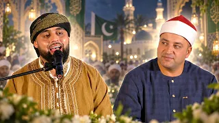 باكستان تنتفش شوقا وحبا لأيوب عاصف الذي أبهر كبار القراء الحاضرين بحضور طه النعماني ومحمد الشناوي HD