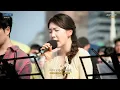 韩国人在台湾街头唱中文歌｜韩语版｜邓紫棋 - 泡沫(거품)｜OUBA MUSIC