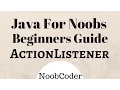 ActionListener Event Driven Programming Java Swing