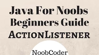 ActionListener Event Driven Programming Java Swing