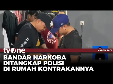 Polisi Gerebek Rumah Kontrakan yang jadi Tempat Persembunyian Bandar Narkoba