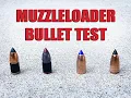 MUZZLELOADER BULLET TEST B O R LOCK vs THOR vs FURY