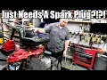 Just Needs A Spark Plug Craftsman 30 Riding Mower Won t Start Customer Thinks It Is A Simple Fix