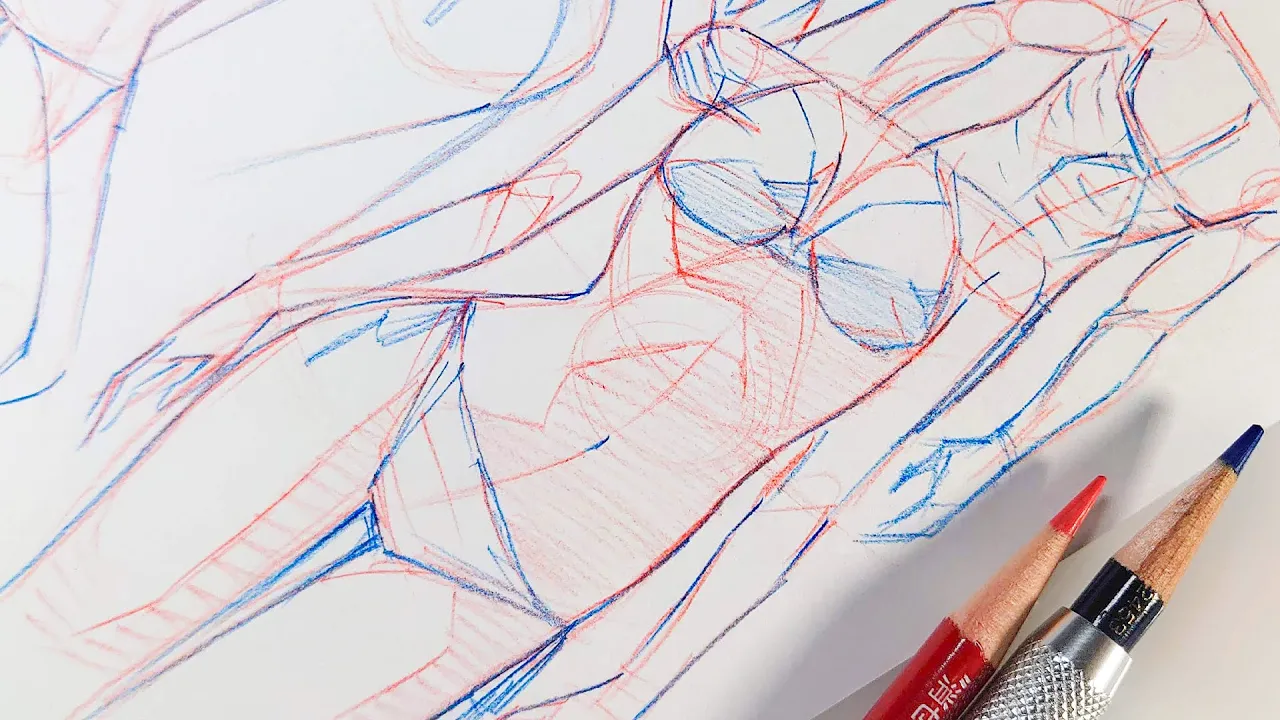 Torso : drawing practice