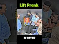 Spookgrap, waanzinnige reactie 😅 Mis het einde niet 🤫 Credit - Rj Naved 🤫 #rjnaved #liftprank #sh...