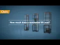How much does a residential elevator cost