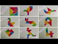 What is a Tangram Learn how to make different Tangram shapes