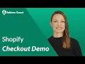 Shopify Checkout - Address Validation Demo by Address Guard