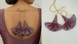Beautiful Blouse Latkan | Latkan Design | Latkan Banane ka Tarika | Blouse Latkan