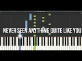 Download Lagu NEVER SEEN ANYTHING QUITE LIKE YOU | Piano tutorial | Sheet music | Nananhii Piano
