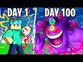 I Spent 100 DAYS In Minecraft Pixelmon BEST Pokemon Team