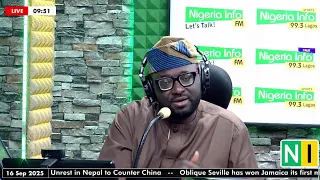 Daily Digest With Jimi Disu Tuesday 16 09 2025 