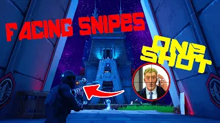Facing Snipes ONE SHOT Fortnite Creative Map