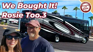 Our Next Class A Motorhome Rosie Too 3 Gas vs Diesel