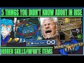 5 Things You Didn t Know About in Rise - Secret Ramp-Up Skills Items More