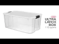 Sterilite 116 Quart Ultra Latch Box