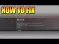 How to Fix Weasel Error Code - Destiny 2 Beta