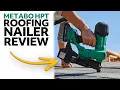 NEW Metabo HPT Coil Roofing Nailer Review