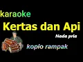 Download Lagu KERTAS DAN API - KARAOKE KOPLO RAMPAK | MANSYUR S