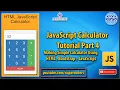 JavaScript Calculator Tutorial Part 4 Making Simple Calculator Using HTML Bootstrap and JavaScript