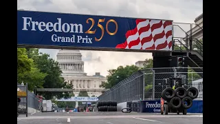 Crews put finishing touches on DC's first IndyCar racetrack