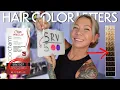 hair color letters numbers tones explained