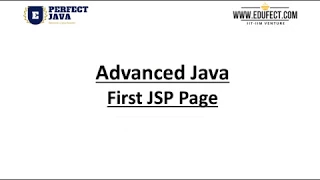 Perfect Java Advanced First JSP Page