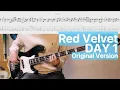 레드벨벳 곡이 알고보면 베이스 맛집✨│Red Velvet - Day 1│악보│BASS