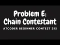Bitmask Dynamic Programming ABC 215 Problem E - Chain Contestant