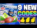 ALL NEW CODES FOR NFL UNIVERSE FOOTBALL CODES AUGUST 2026 - ROBLOX ULTIMATE FOOTBALL CODES