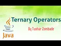 5 9 Operators - Ternary operator learn Java