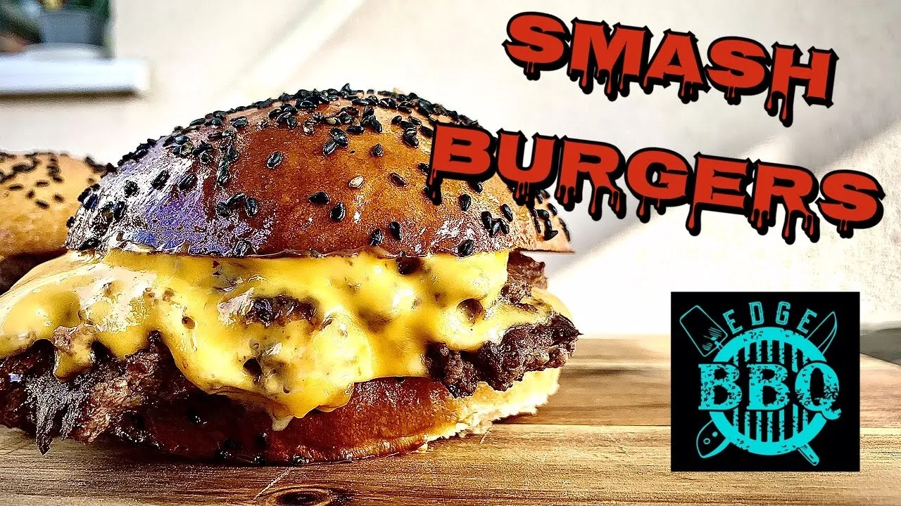 Smashed Burger Recipe - How To Make Smashburgers On The Weber Kettle And Drip 'N Griddle Easy. 