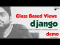 Django class based generic views tutorial