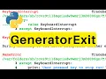 GeneratorExit Python Tutorial