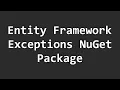 An easier way to handle Entity Framework s exceptions