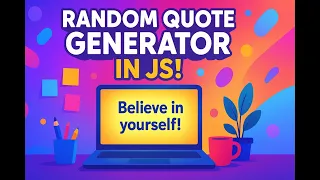 How to Build a Random Quote Generator in JavaScript Beginner JavaScript Project Tutorial