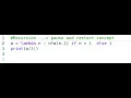 Python Interview Que 9 To find factorial of given number using lambda function