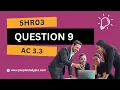 CIPD 5HR03 Q9 Job Evaluation Approaches Explained AC 3 3