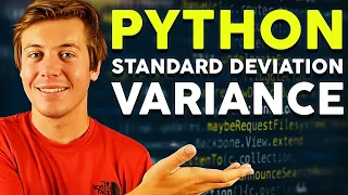 How to Calculate Standard Deviation Variance in Python
