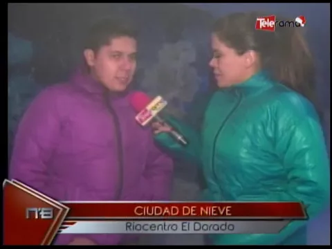 Ciudad de nieve Riocentro El Dorado