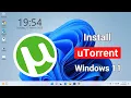 Download Lagu How to Download and Install uTorrent in Windows 11