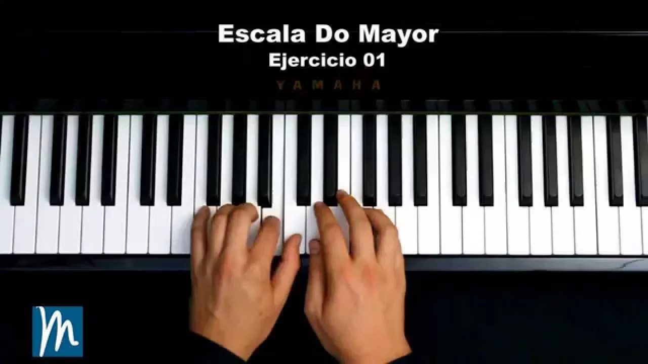 Teoría Escalas Mayores - Escala de Do Mayor - -Curso de piano Online - Aprende piano